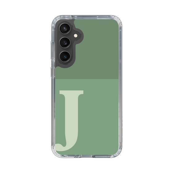 Slim Protection Case［ Original - initial two tone - J green ］