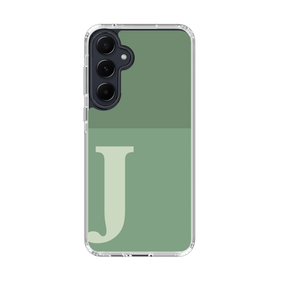 Slim Protection Case［ オリジナル - initial two tone - J green ］