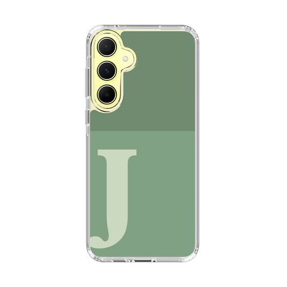 Slim Protection Case［ オリジナル - initial two tone - J green ］