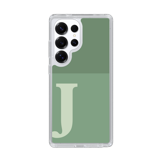 Slim Protection Case［ Original - initial two tone - J green ］