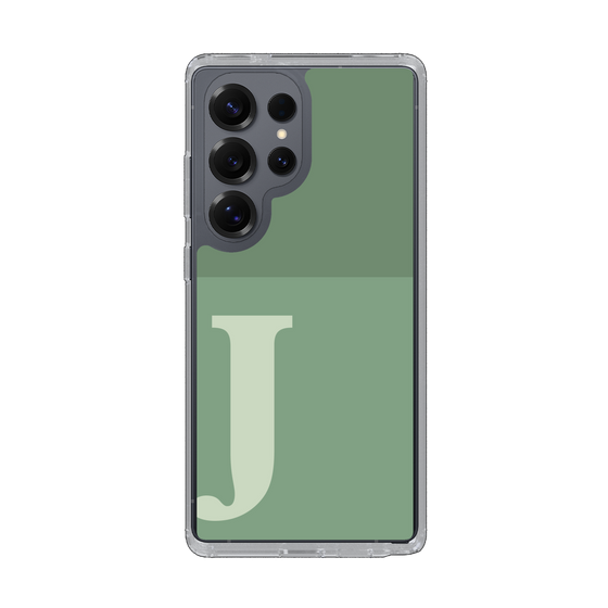 Slim Protection Case［ Original - initial two tone - J green ］