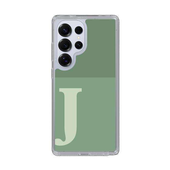 Slim Protection Case［ Original - initial two tone - J green ］