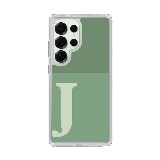 Slim Protection Case［ Original - initial two tone - J green ］