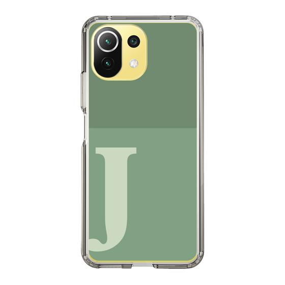 Slim Protection Case［ Original - initial two tone - J green ］