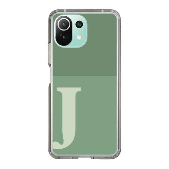 Slim Protection Case［ Original - initial two tone - J green ］