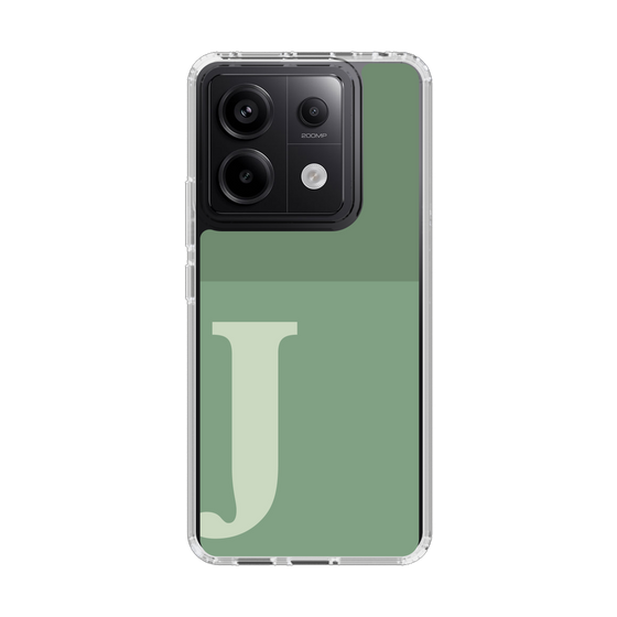 Slim Protection Case［ Original - initial two tone - J green ］