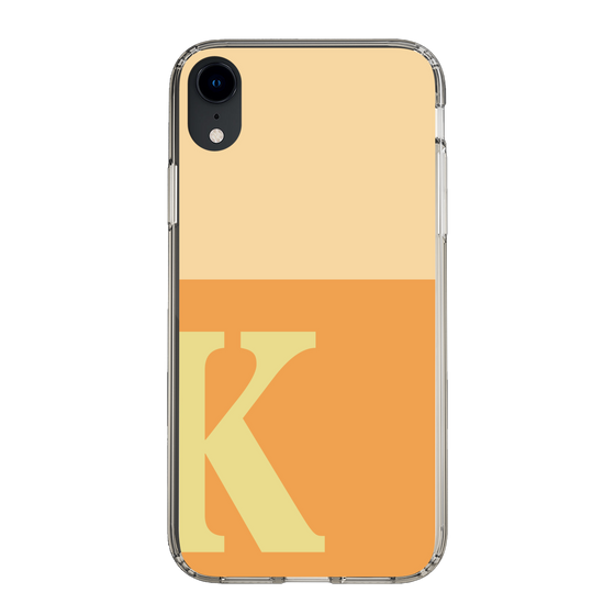 Slim Protection Case［ Original - initial two tone - K orange ］