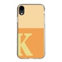 Slim Protection Case［ Original - initial two tone - K orange ］