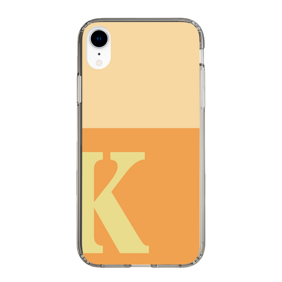 Slim Protection Case［ Original - initial two tone - K orange ］