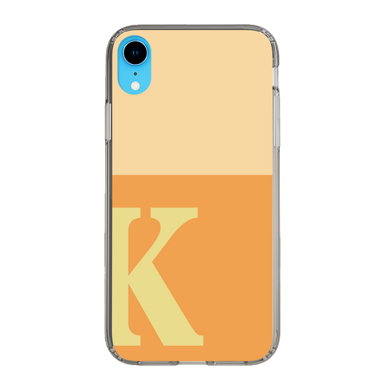 Slim Protection Case［ Original - initial two tone - K orange ］