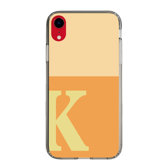Slim Protection Case［ Original - initial two tone - K orange ］