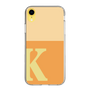 Slim Protection Case［ Original - initial two tone - K orange ］