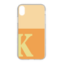 Slim Protection Case［ Original - initial two tone - K orange ］