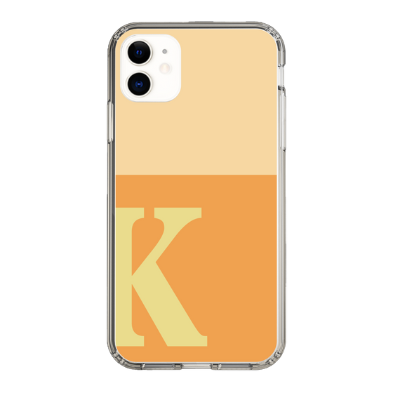 Slim Protection Case［ Original - initial two tone - K orange ］