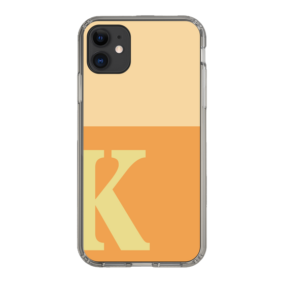 Slim Protection Case［ Original - initial two tone - K orange ］
