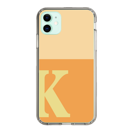 Slim Protection Case［ Original - initial two tone - K orange ］
