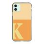 Slim Protection Case［ Original - initial two tone - K orange ］
