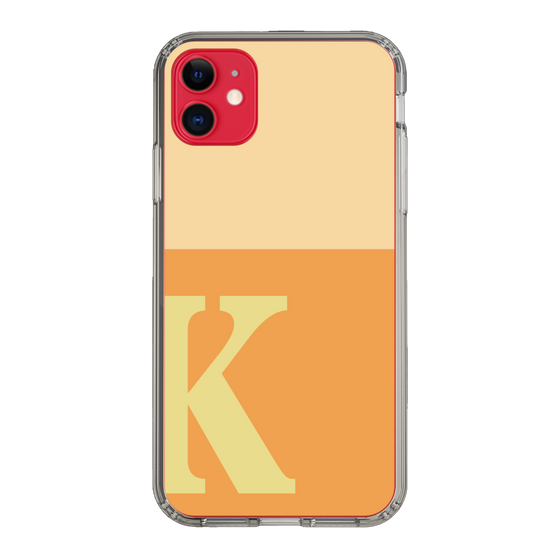 Slim Protection Case［ Original - initial two tone - K orange ］