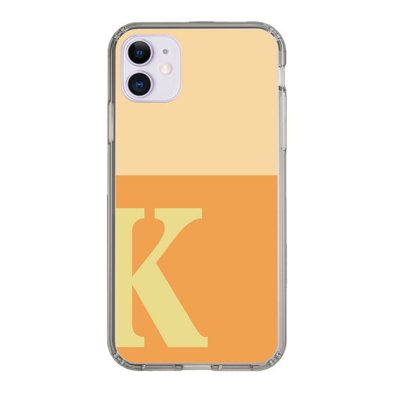 Slim Protection Case［ Original - initial two tone - K orange ］