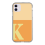 Slim Protection Case［ Original - initial two tone - K orange ］