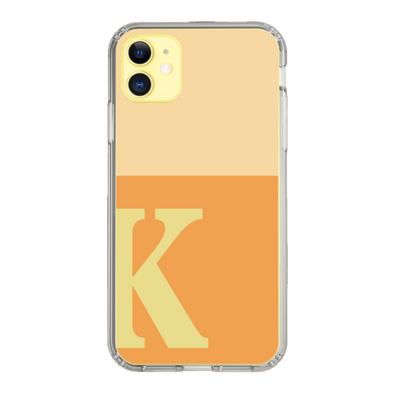 Slim Protection Case［ Original - initial two tone - K orange ］