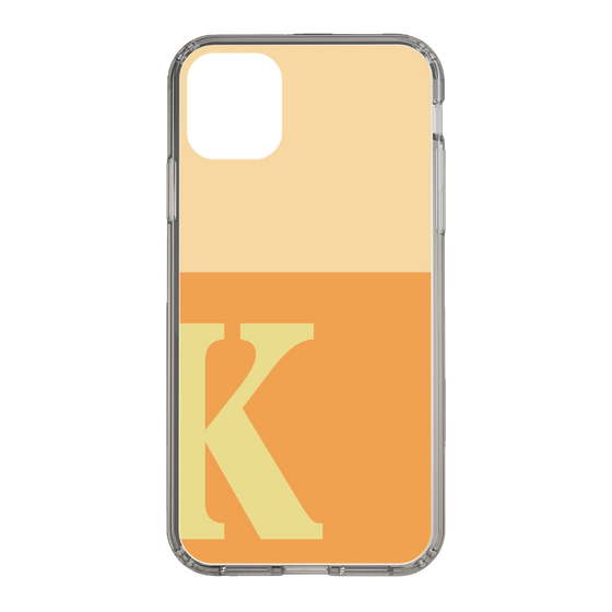 Slim Protection Case［ Original - initial two tone - K orange ］