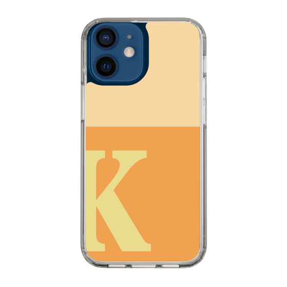 Slim Protection Case［ Original - initial two tone - K orange ］