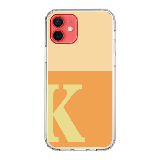 Slim Protection Case［ Original - initial two tone - K orange ］