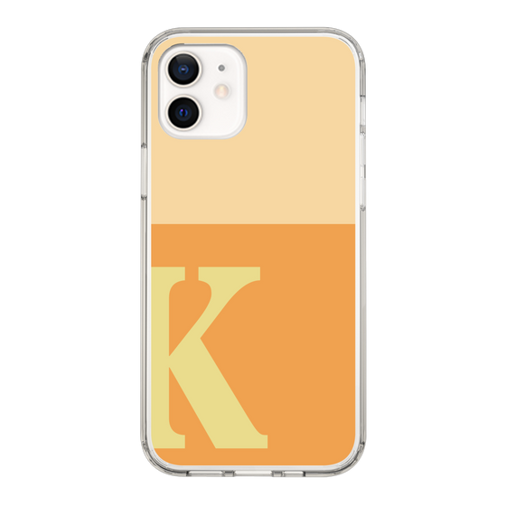 Slim Protection Case［ Original - initial two tone - K orange ］