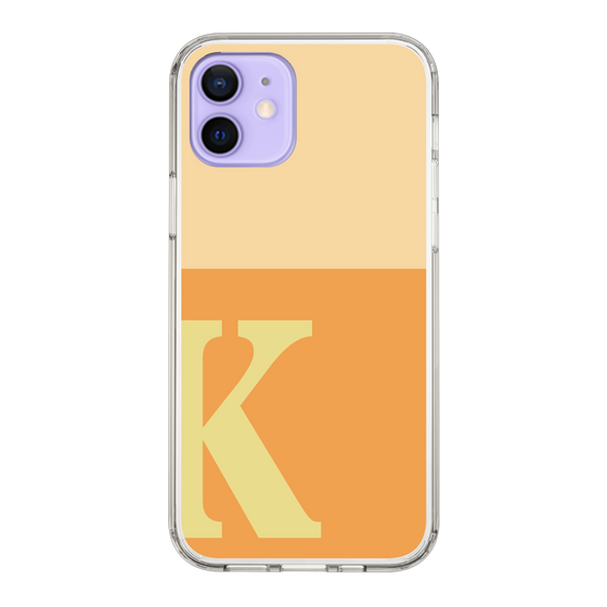 Slim Protection Case［ Original - initial two tone - K orange ］