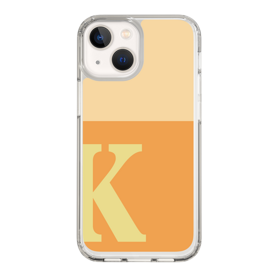 Slim Protection Case［ Original - initial two tone - K orange ］