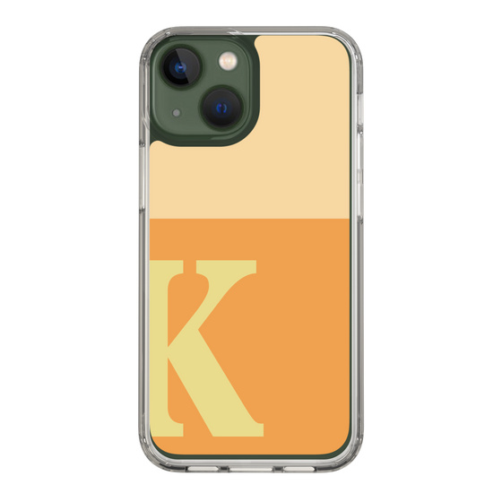Slim Protection Case［ Original - initial two tone - K orange ］