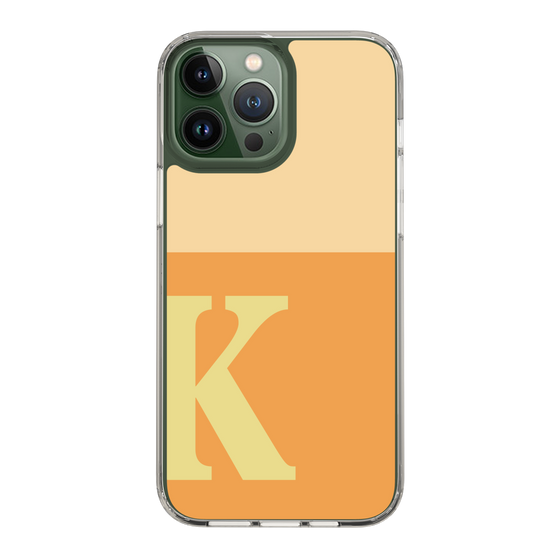 Slim Protection Case［ Original - initial two tone - K orange ］