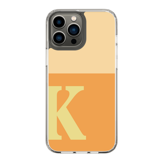Slim Protection Case［ Original - initial two tone - K orange ］