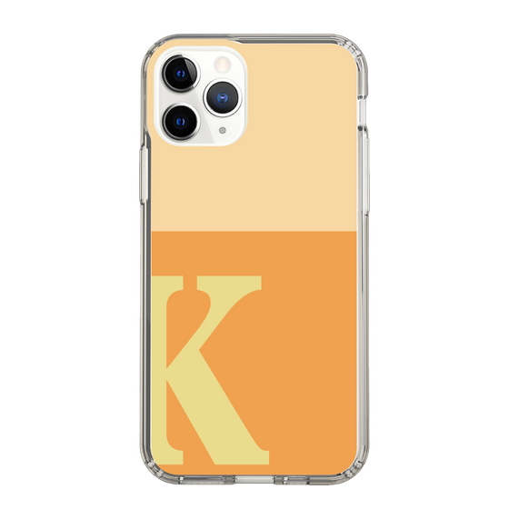 Slim Protection Case［ Original - initial two tone - K orange ］