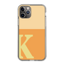 Slim Protection Case［ Original - initial two tone - K orange ］