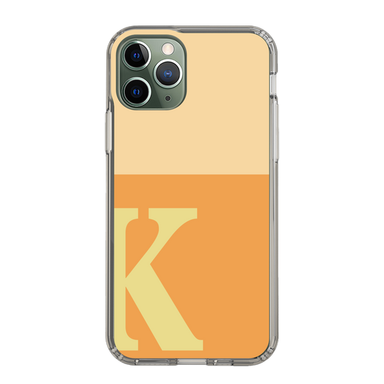 Slim Protection Case［ Original - initial two tone - K orange ］