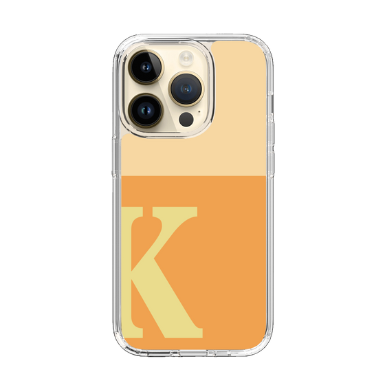Slim Protection Case［ Original - initial two tone - K orange ］