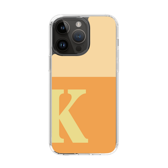 Slim Protection Case［ Original - initial two tone - K orange ］