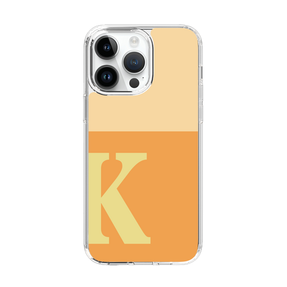 Slim Protection Case［ Original - initial two tone - K orange ］