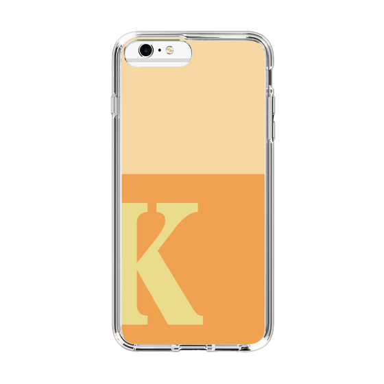 Slim Protection Case［ Original - initial two tone - K orange ］