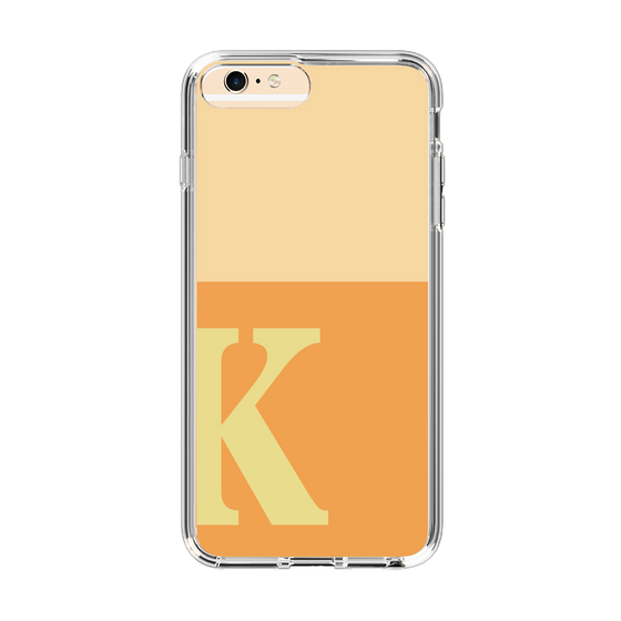 Slim Protection Case［ Original - initial two tone - K orange ］