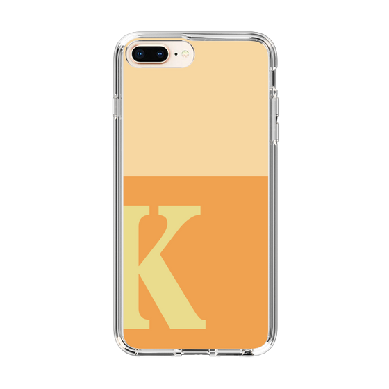 Slim Protection Case［ Original - initial two tone - K orange ］