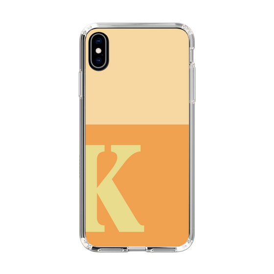 Slim Protection Case［ Original - initial two tone - K orange ］