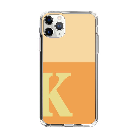 Slim Protection Case［ Original - initial two tone - K orange ］