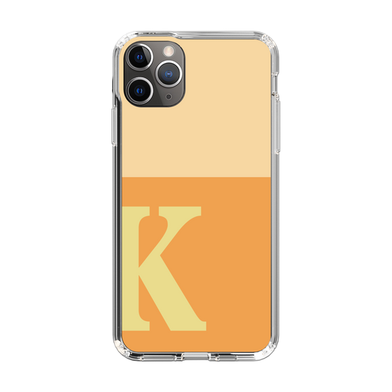 Slim Protection Case［ Original - initial two tone - K orange ］