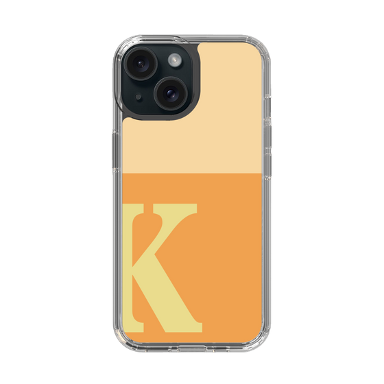 Slim Protection Case［ Original - initial two tone - K orange ］