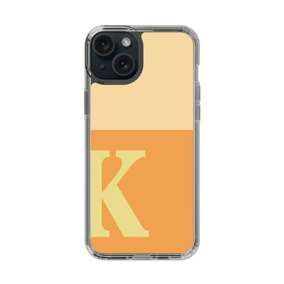 Slim Protection Case［ Original - initial two tone - K orange ］