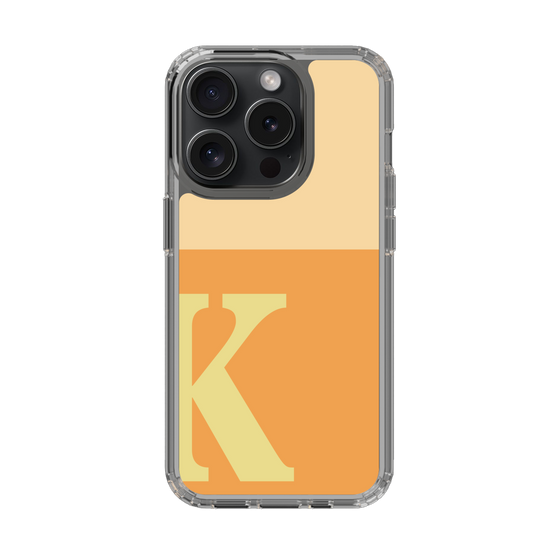 Slim Protection Case［ Original - initial two tone - K orange ］