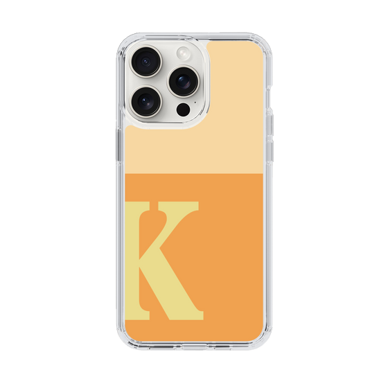 Slim Protection Case［ Original - initial two tone - K orange ］